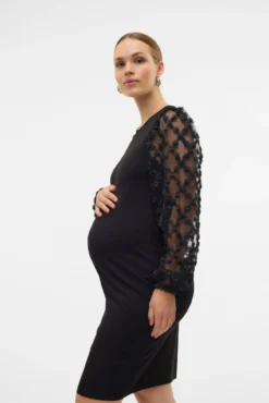 Vestido curto de maternity
