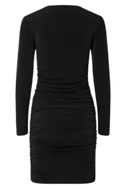 Vestido curto drapeado
