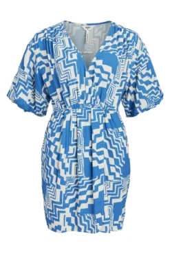 Vestido curto Ecovero