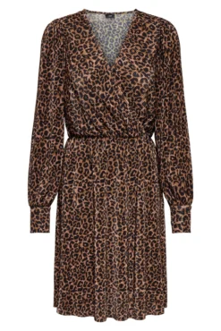 Vestido curto envolvente
