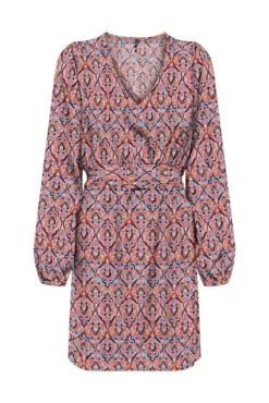 Vestido curto estampado