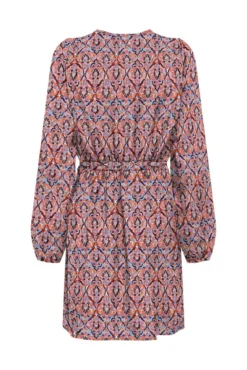 Vestido curto estampado