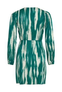 Vestido curto estampado