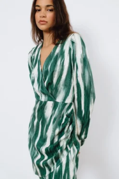 Vestido curto estampado