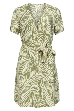 Vestido curto estampado
