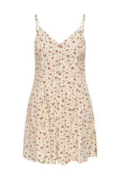 Vestido curto estampado