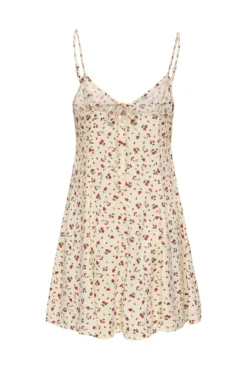 Vestido curto estampado