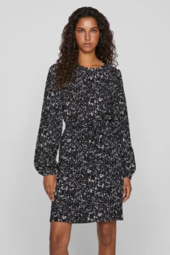 Vestido curto estampado