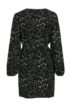 Vestido curto estampado