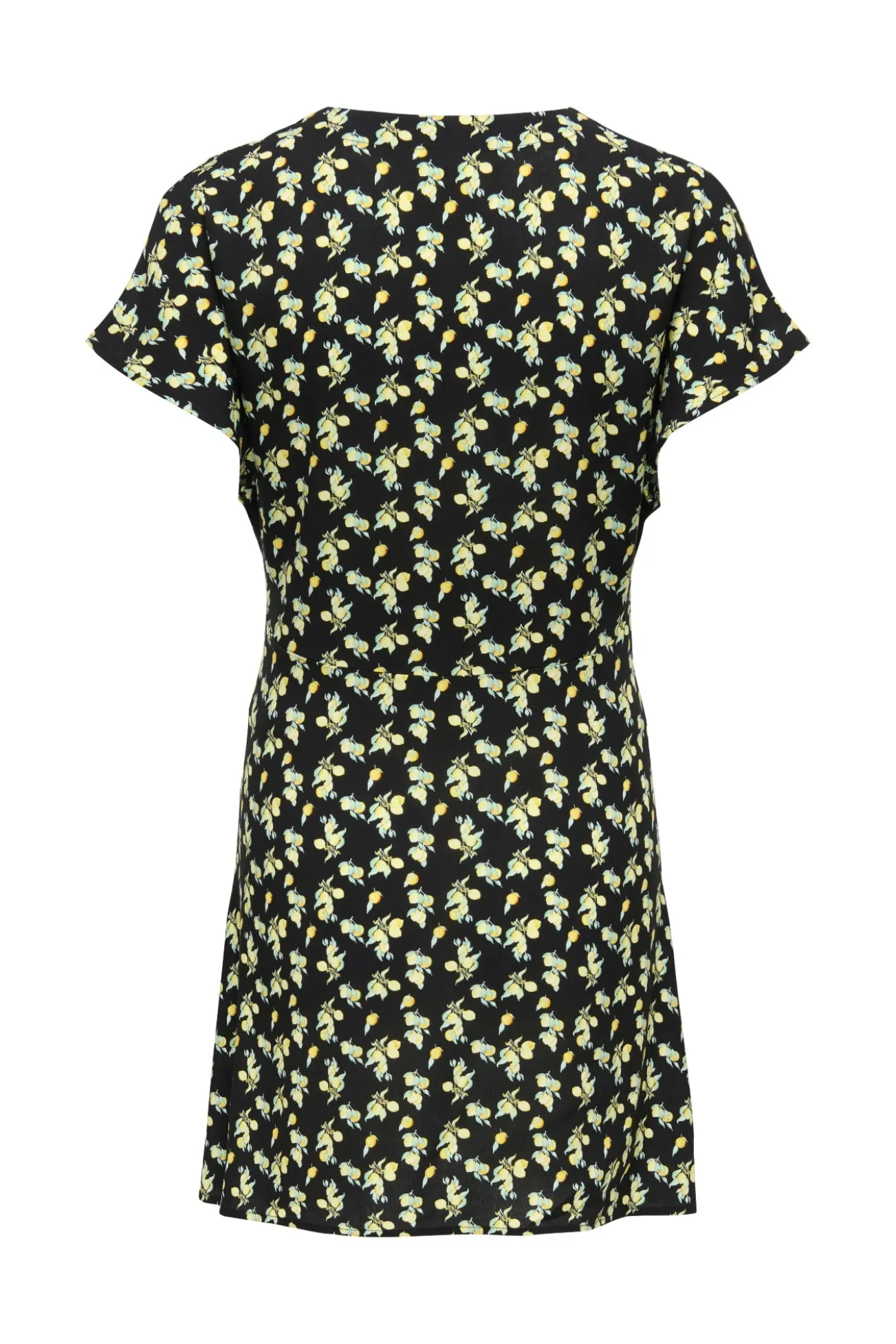 Vestido curto estampado maternity