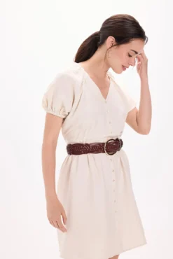 Vestido curto evasê
