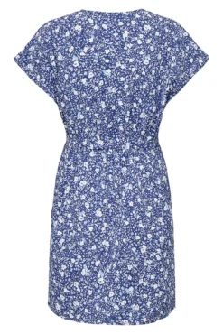 Vestido curto fluido