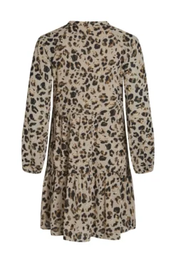 Vestido curto fluido