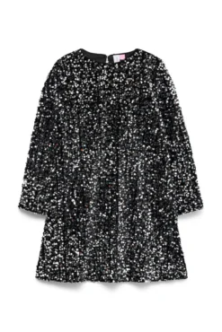 Vestido curto lantejoulas
