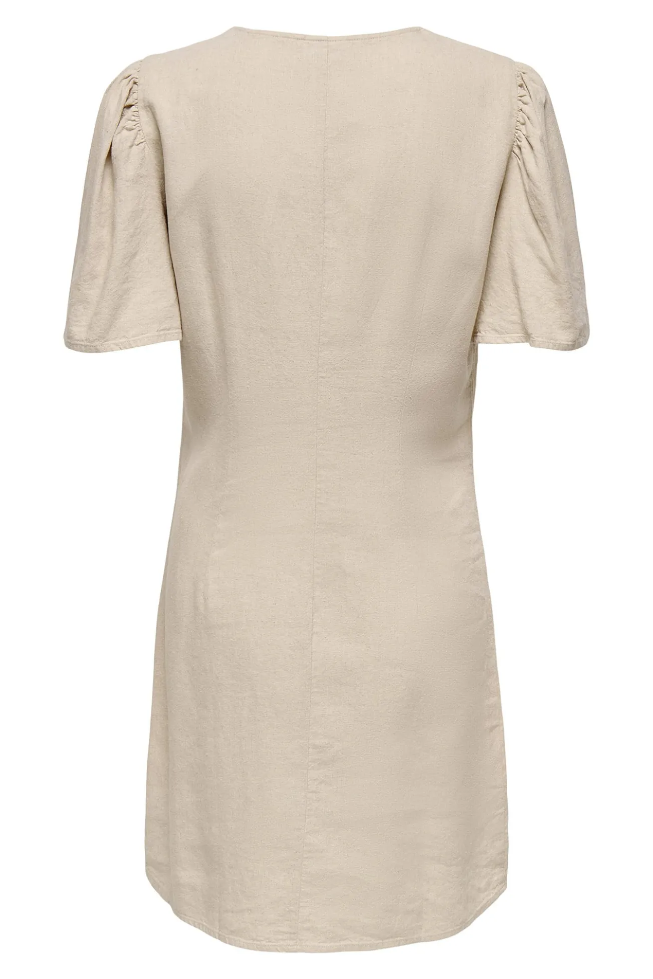 Vestido curto linho