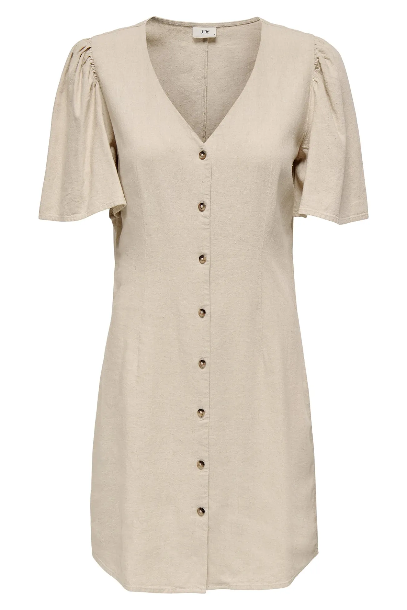 Vestido curto linho