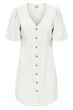 Vestido curto linho