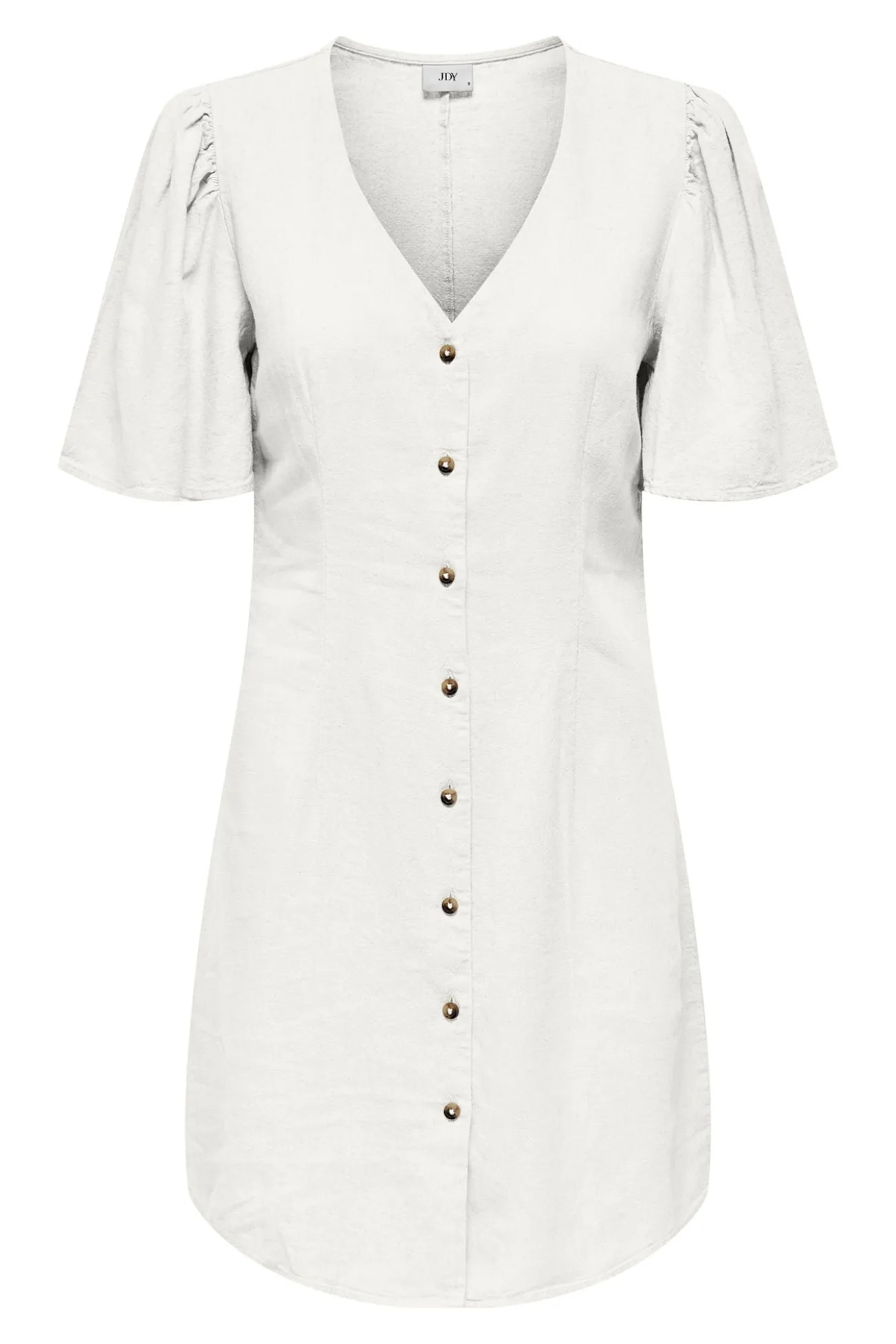 Vestido curto linho