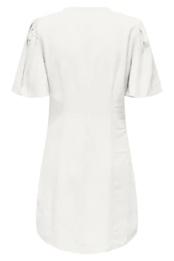 Vestido curto linho