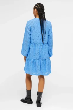Vestido curto mangas balão