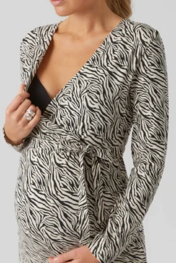 Vestido curto Maternity