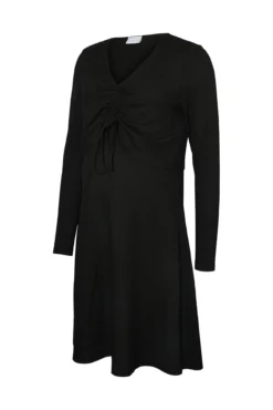 Vestido curto para maternidade e amamentação