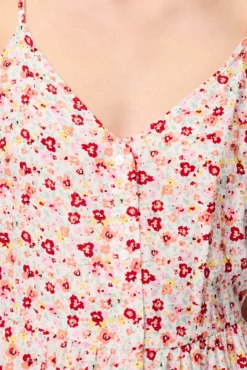 Vestido de alças midi