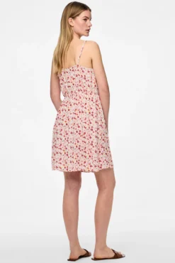 Vestido de alças midi