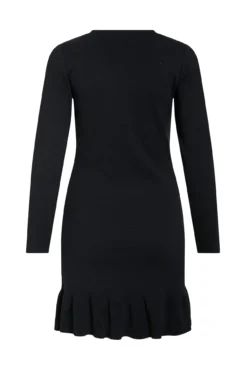Vestido de malha com viscose