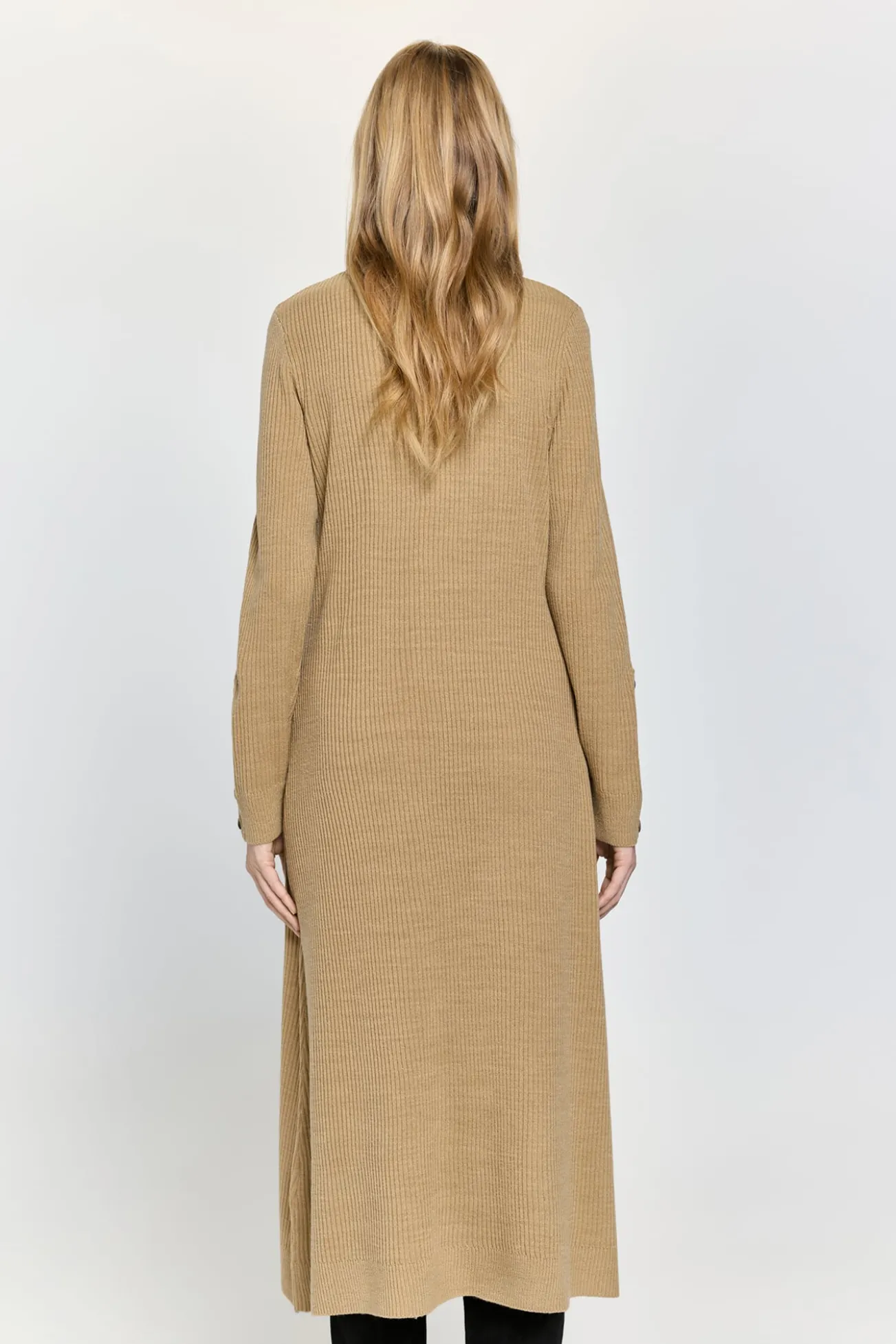 Vestido de malha evasê