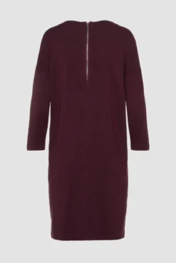 Vestido de malha midi