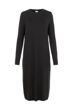 Vestido de malha midi