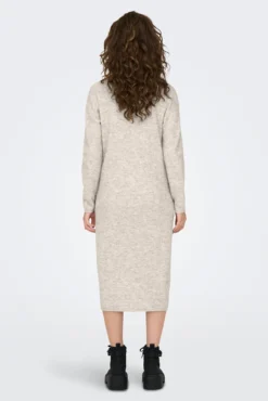 Vestido de malha midi