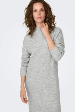Vestido de malha midi