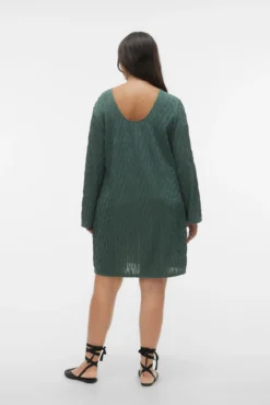 Vestido de manga comprida Curve
