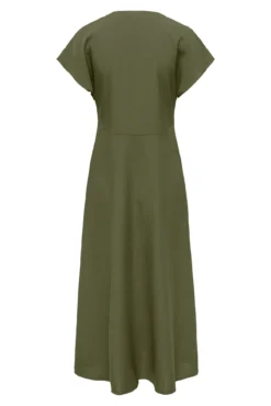 Vestido de manga curta