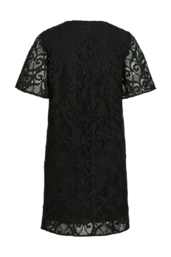 Vestido de renda curto