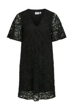 Vestido de renda curto
