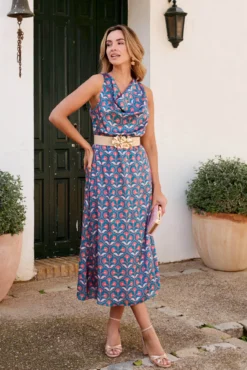Vestido estampado Arianna