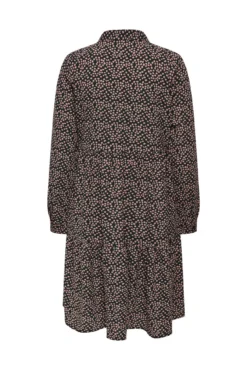 Vestido estampado camiseiro