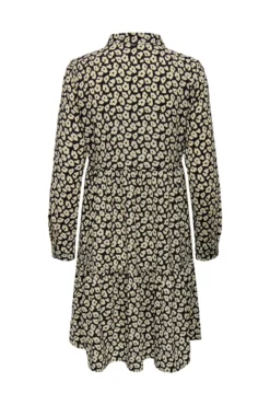 Vestido estampado camiseiro