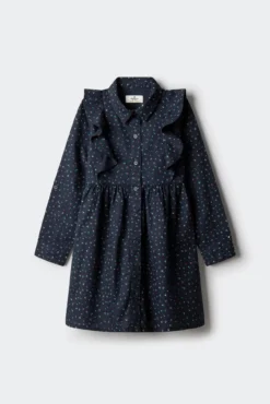 Vestido estampado flores menina