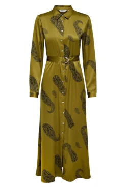 Vestido longo de cetim