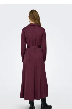 Vestido longo de cetim