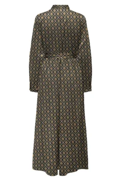 Vestido longo de cetim
