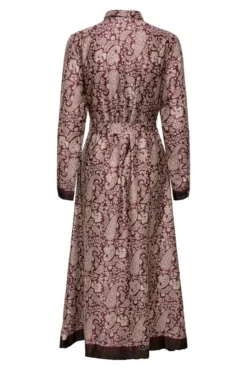 Vestido longo de cetim