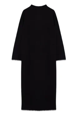 Vestido longo de malha
