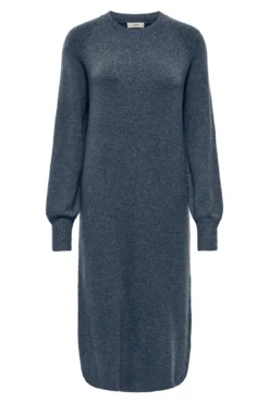 Vestido longo de malha