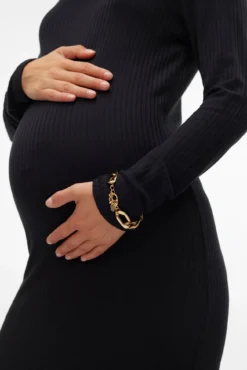 Vestido manga comprida Longa para maternity