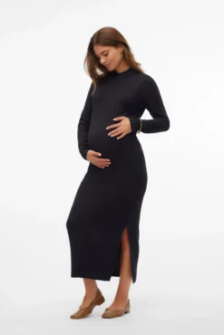 Vestido manga comprida Longa para maternity